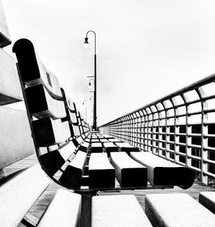 Boardwalk Bench Perspective