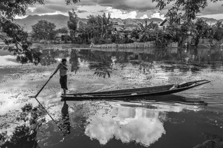 Boy on a Boat