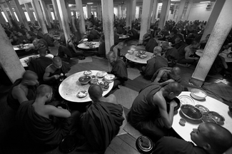 Monks at Lunch