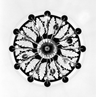 Chandelier, Old South Meeting House, <br />Boston, Massachusetts