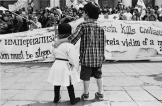 Georgia Protest, Brussels, 2008