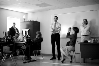 Barak Obama Campaign Moment