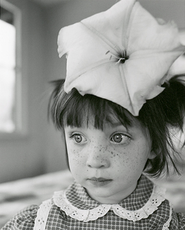 Girl with Flower