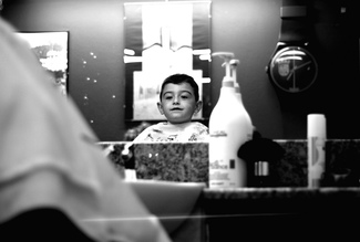At the Barber Shop