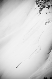 Korey Kaczmarek in Jackson Hole's Backcountry