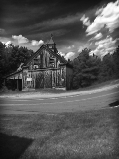 Old Barn by Roadside