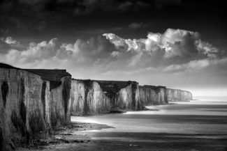 Cloudy Coastline