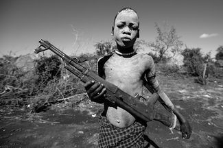 Mursi child