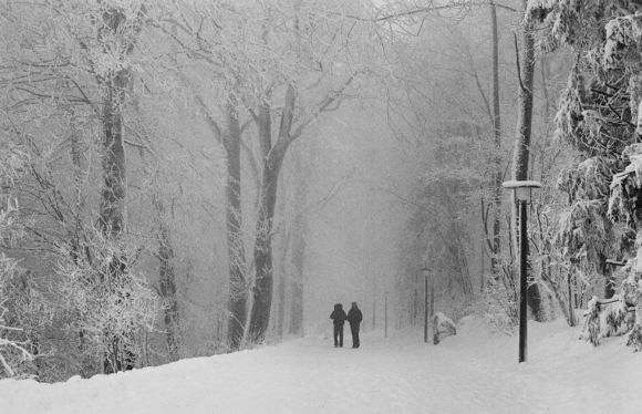 Winter in Zurich Switzerland