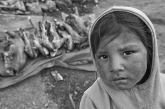 Peru, Moray village