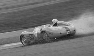 Maserati in the Gravel
