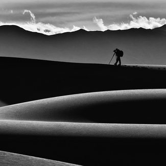 Top of Mesquite Dunes