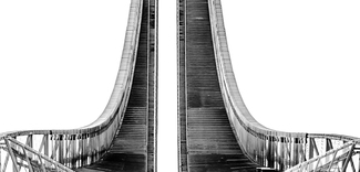 Ski jump sketch