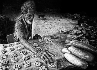 Peanut seller