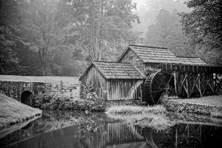 Mingus Mill in Fog