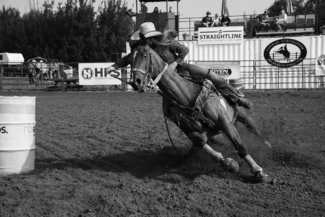 Barrel Racing Turn
