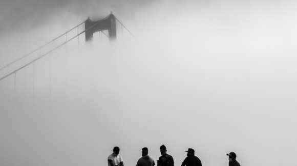 Floating at the Golden Gate