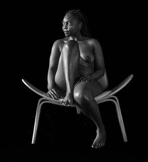 Audrey sits