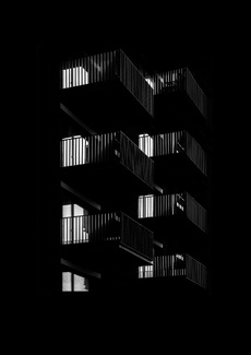 Black & White Balconies
