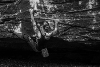 Inga bouldering