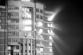 Houses can also glow with happiness