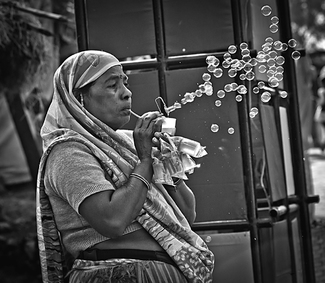 Bubble Lady