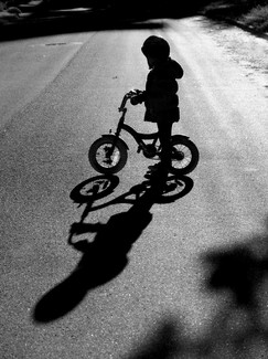 Girl on Bike