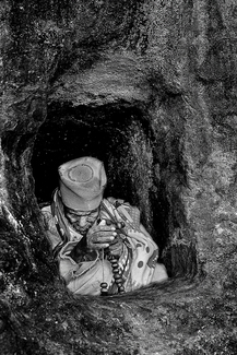 The Hermit, Lalibela, Ethiopia