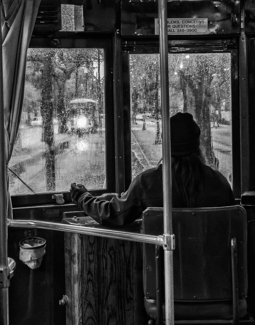Street Car Approaching