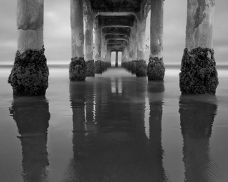 Below Manhattan Pier Below Manhattan Pier