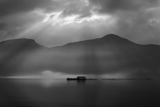 Ferry on Derwentwater Ferry on Derwentwater