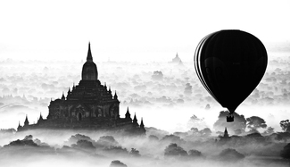 Balloons over Bagan