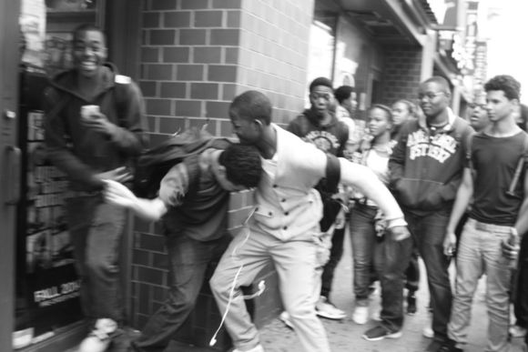 After School Fight, 14th Street, 3 PM, Friday