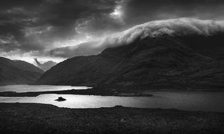 Cloud Cap Sky, Doo Lough, County Mayo, Ireland Cloud Cap Sky, Doo Lough, County Mayo, Ireland