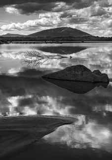 Lough Cullen Shapes, County Mayo, Ireland