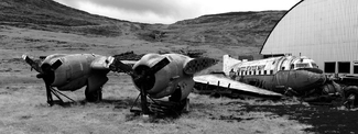 Plane Wreckage in Iceland Plane Wreckage in Iceland