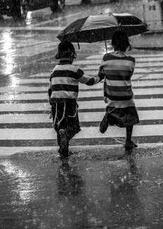 Running through the Rain Running through the Rain