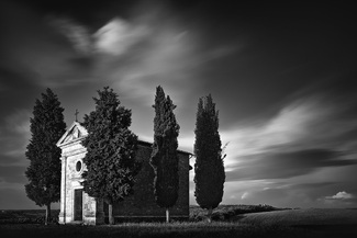 Chapel and Trees