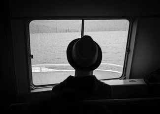 The man and the window The man and the window