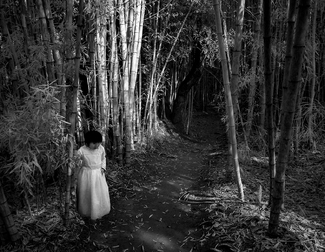 Girl on Path Girl on Path