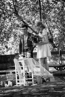 Couple on the Seine