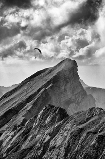 Hang Glider Over Pilatus Hang Glider Over Pilatus