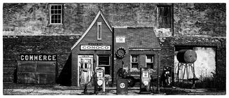 Tiny Conoco, Route 66 Oklahoma Tiny Conoco, Route 66 Oklahoma