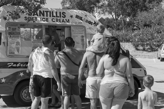 The ice cream queue