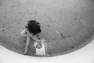 The drained pool The drained pool