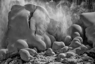 The Power of Water and Ice, Niagara Falls The Power of Water and Ice, Niagara Falls