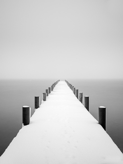 Lake Tahoe Pier in Winter Lake Tahoe Pier in Winter
