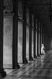 Venetian Lady in White Venetian Lady in White