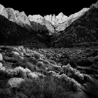 Early Sunrise on Mount Whitney  Early Sunrise on Mount Whitney