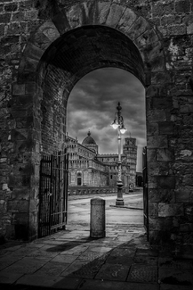 Pisa Through The Archway Pisa Through The Archway